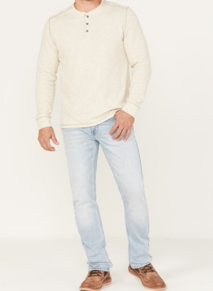 Calça Jeans Reta com Elastano
